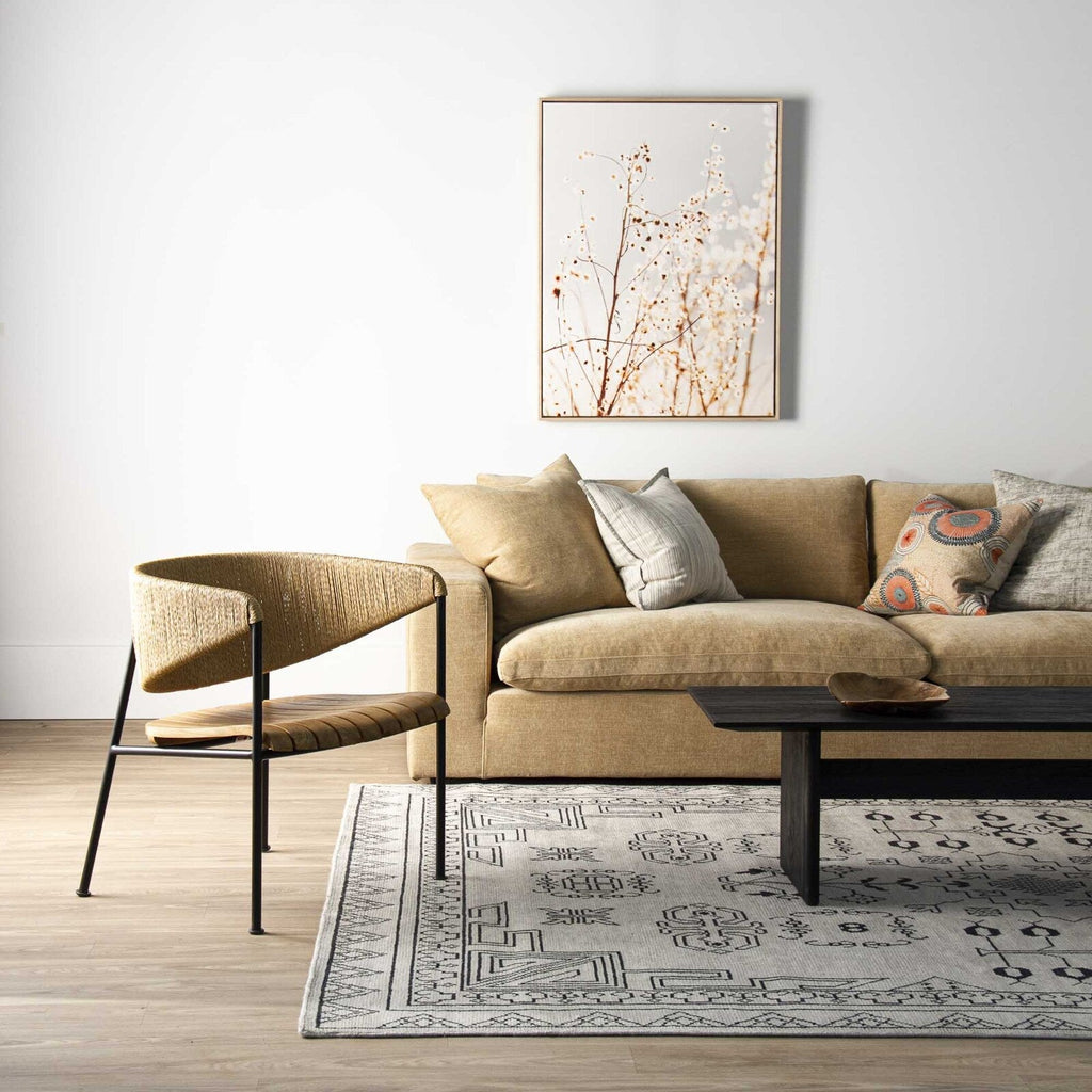 COOK LOOM LOUNGE CHAIR | NATURAL - Green Design Gallery