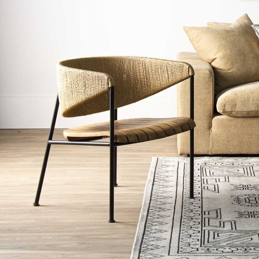 COOK LOOM LOUNGE CHAIR | NATURAL - Green Design Gallery