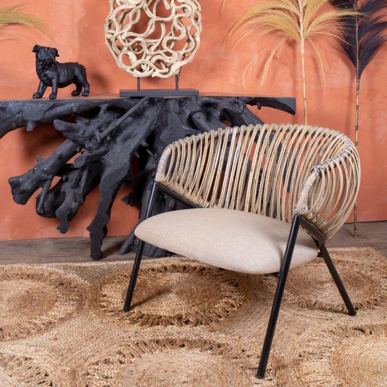 CORCO RATTAN ARMCHAIR | NATURAL - Green Design Gallery