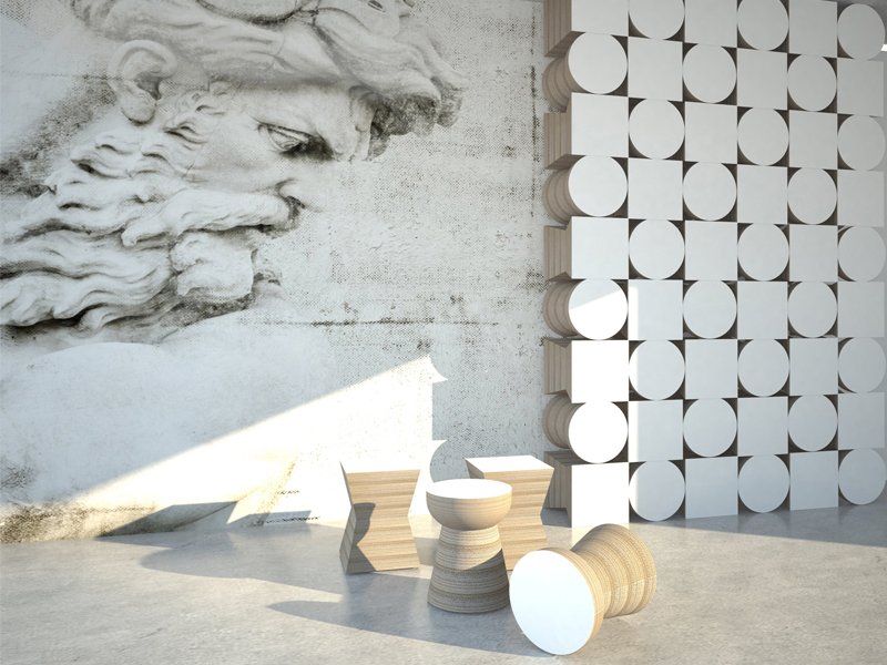 Cork Seat | Side Table - Green Design Gallery