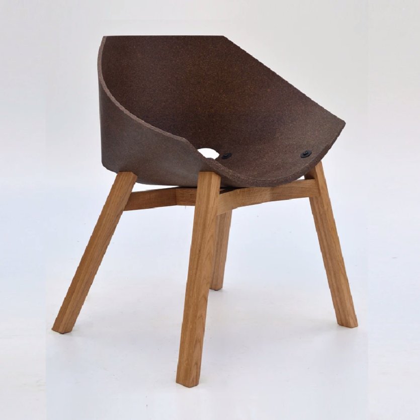 Corkigami Chair | Chocolate - Green Design Gallery