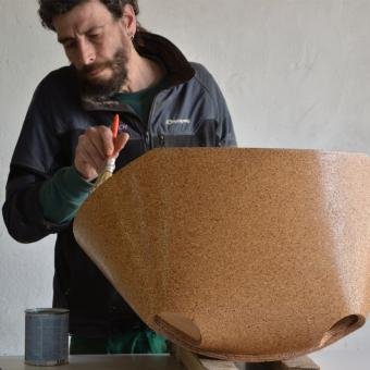 Corkigami Chair | Natural - Green Design Gallery