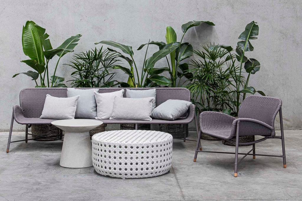 COSTA COFFEE TABLE / WHITEWASH (INDOOR-OUTDOOR) - Green Design Gallery