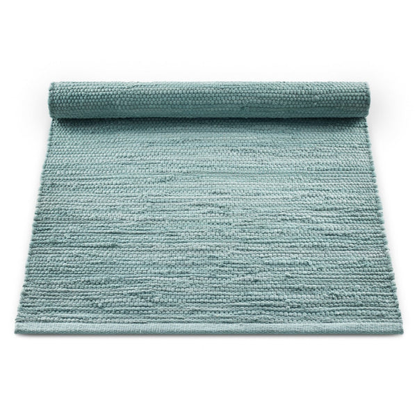 Cotton Remnant Rug | Dusty Jade - Green Design Gallery
