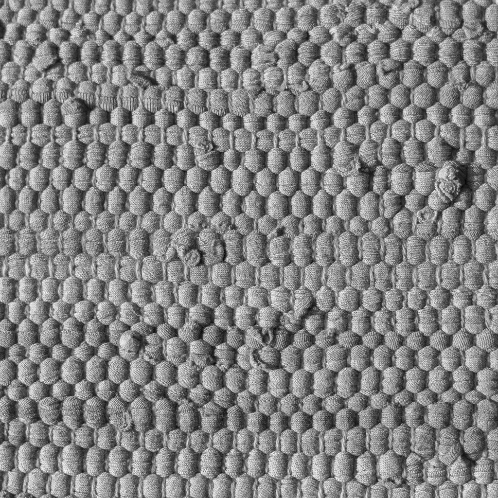 Cotton Remnant Rug | Grey - Green Design Gallery