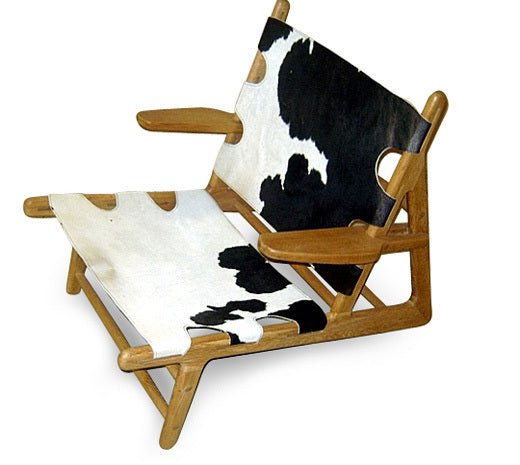 COW HIDE LOUNGE CHAIR - Green Design Gallery