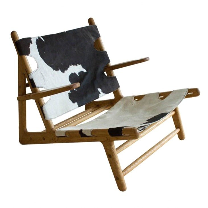 COW HIDE LOUNGE CHAIR - Green Design Gallery
