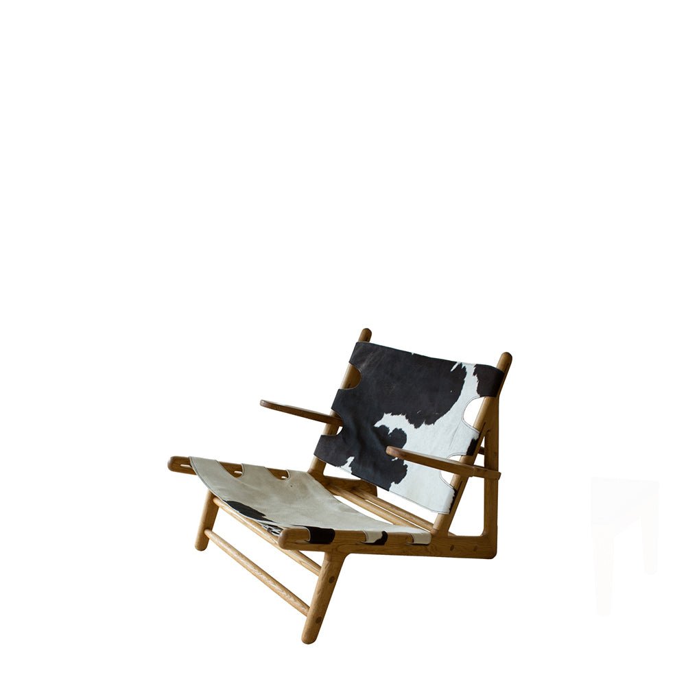 COW HIDE LOUNGE CHAIR - Green Design Gallery