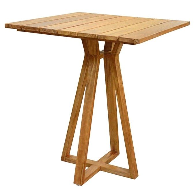 CROSS CAFÉ TABLE / TEAK - Green Design Gallery