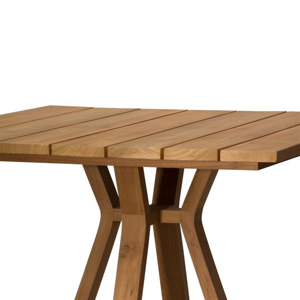 CROSS CAFÉ TABLE / TEAK - Green Design Gallery