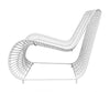 CUBA OCCASIONAL CHAIR | WHITE | INDOOR-OUTDOOR - Green Design Gallery