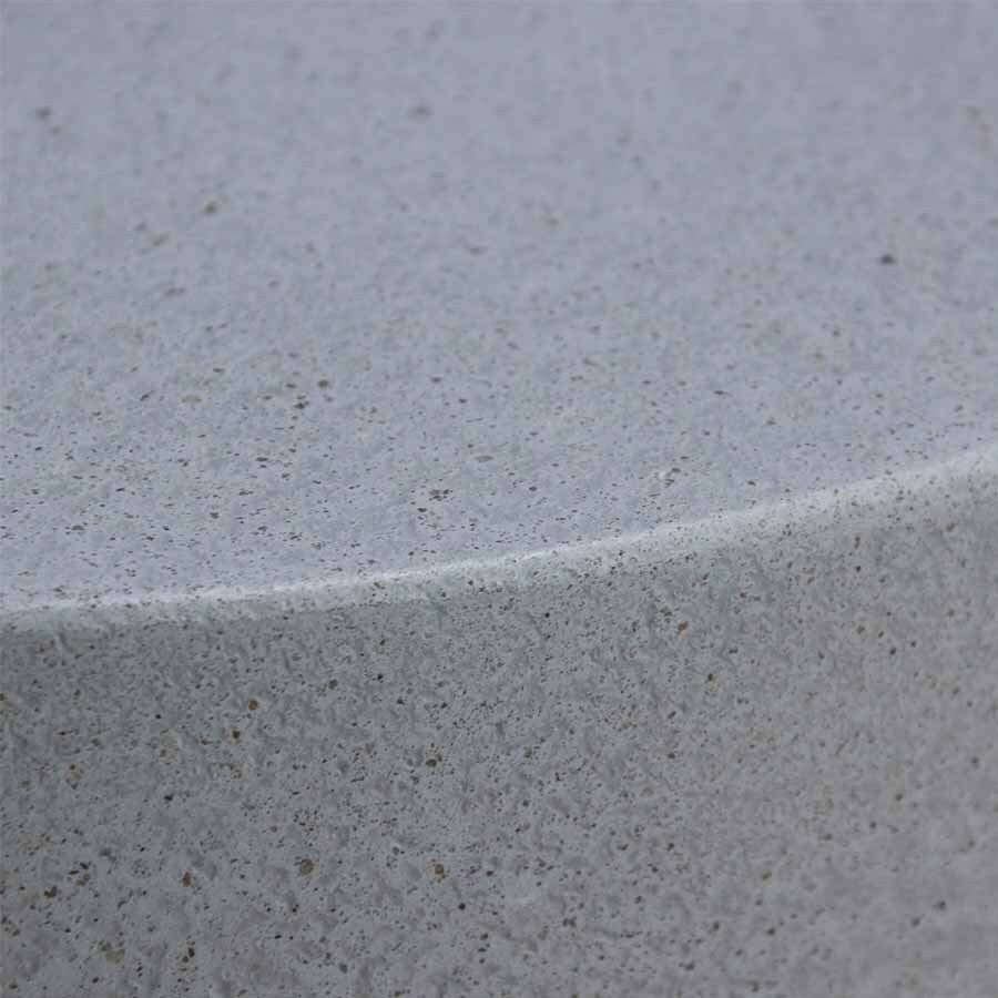 CURVE FIBERGLASS SIDE TABLE | GREYSTONE | IN-OUTDOOR - Green Design Gallery