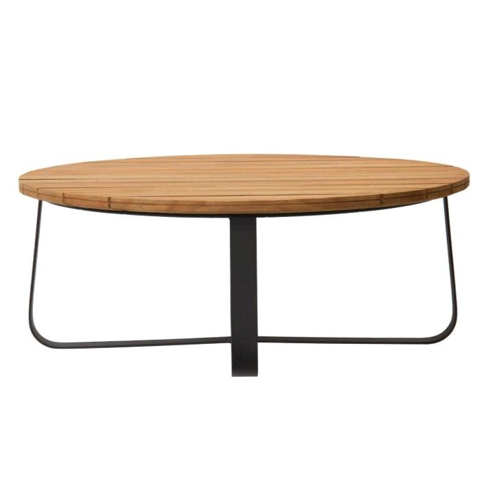 DENA COFFEE TABLE / BLACK-NATURAL (INDOOR-OUTDOOR) - Green Design Gallery