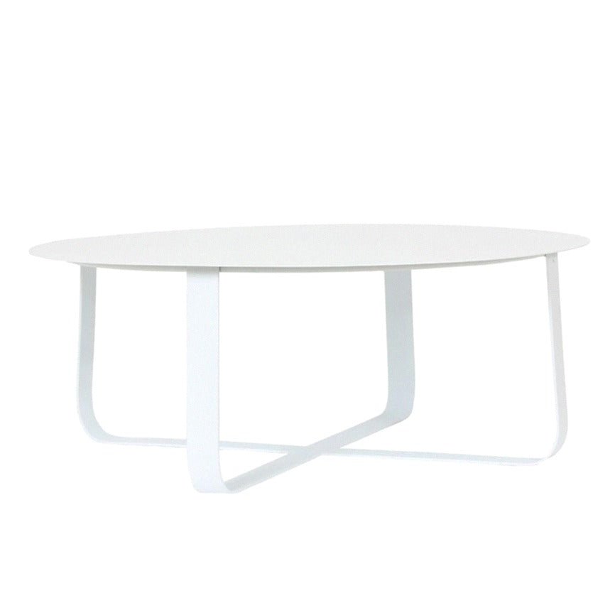 DENA COFFEE TABLE / WHITE (INDOOR-OUTDOOR) - Green Design Gallery