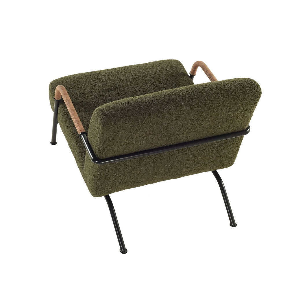 DRAKE LOUNGE CHAIR | OLIVE SHERPA - Green Design Gallery