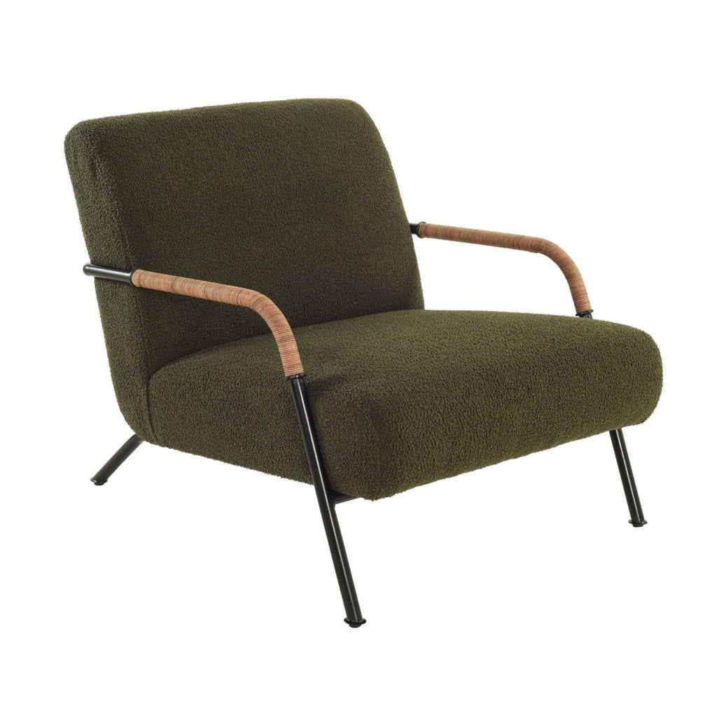 DRAKE LOUNGE CHAIR | OLIVE SHERPA - Green Design Gallery