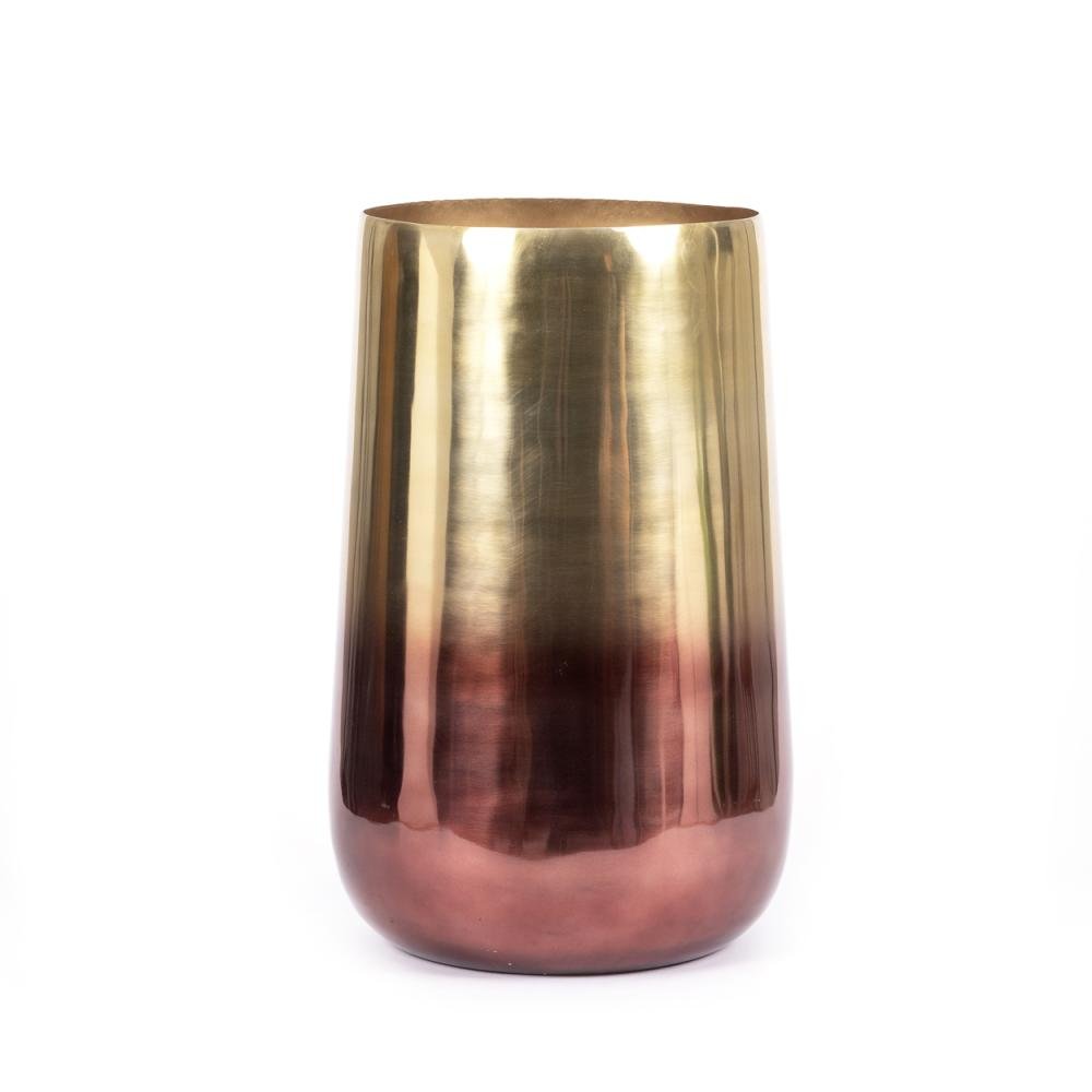 DUO TONE PLANTER | BRASS | 2 SIZES - Green Design Gallery