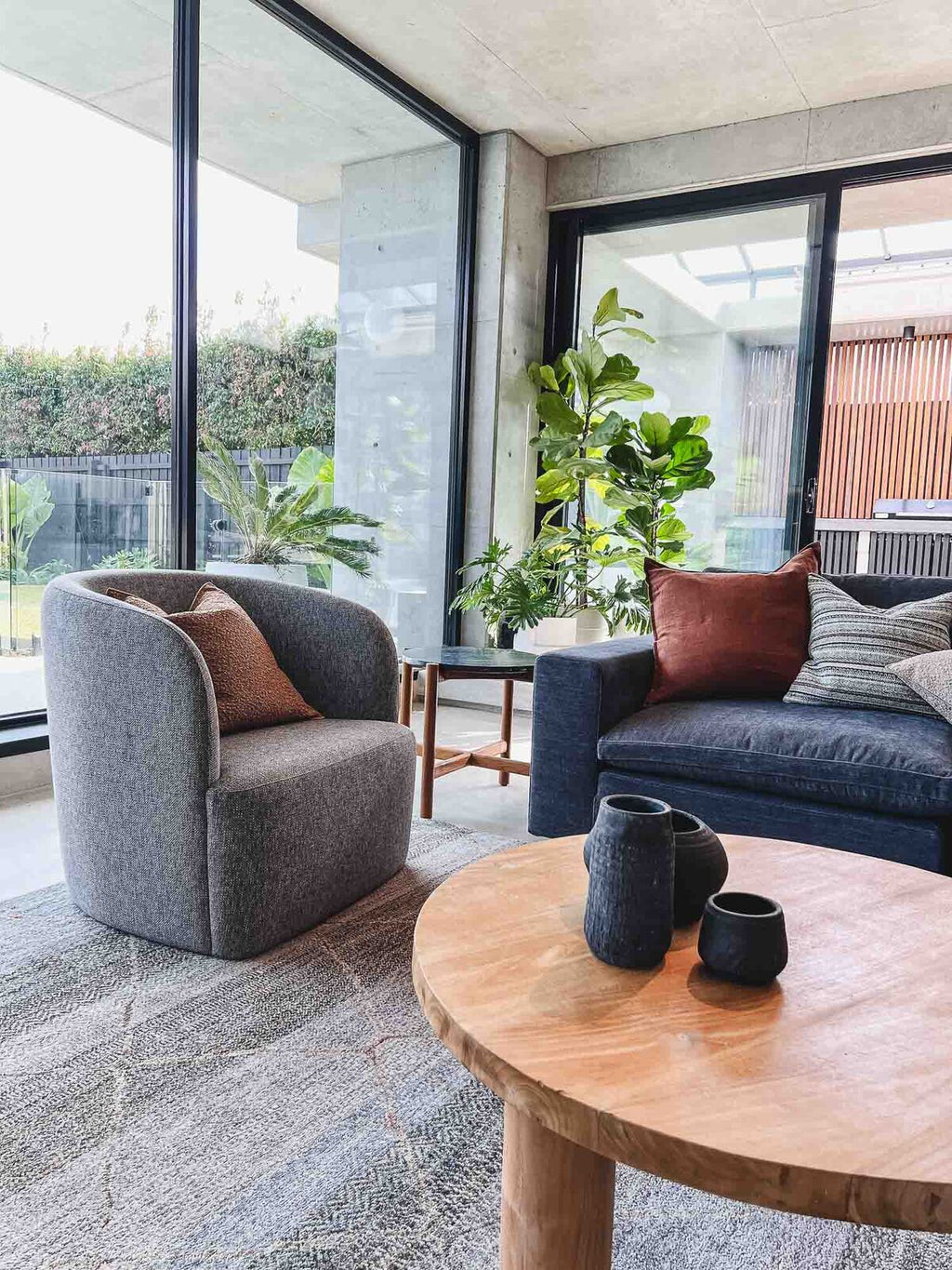 EMILY SIDE TABLE | MARBLE TOP - Green Design Gallery