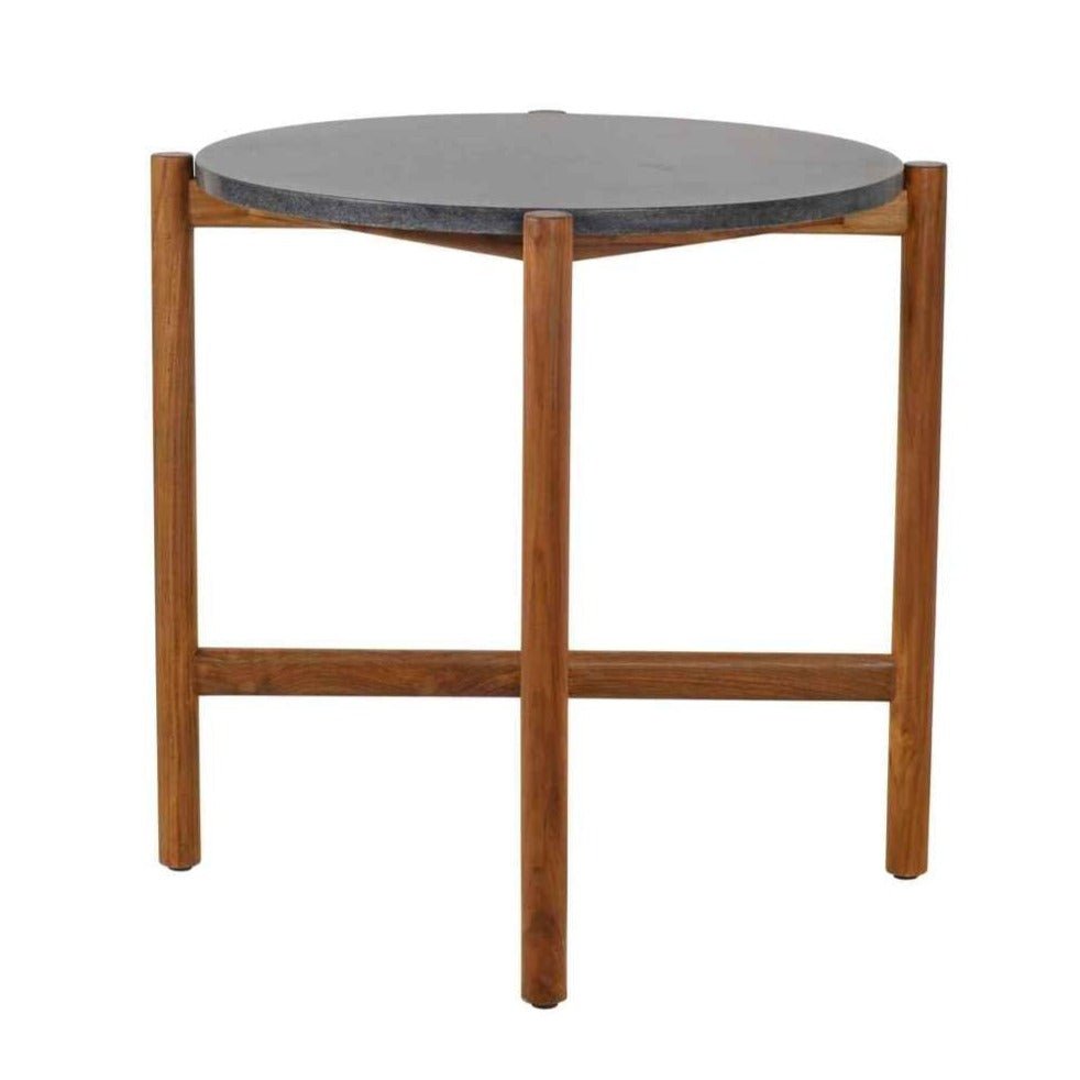 EMILY SIDE TABLE | MARBLE TOP - Green Design Gallery