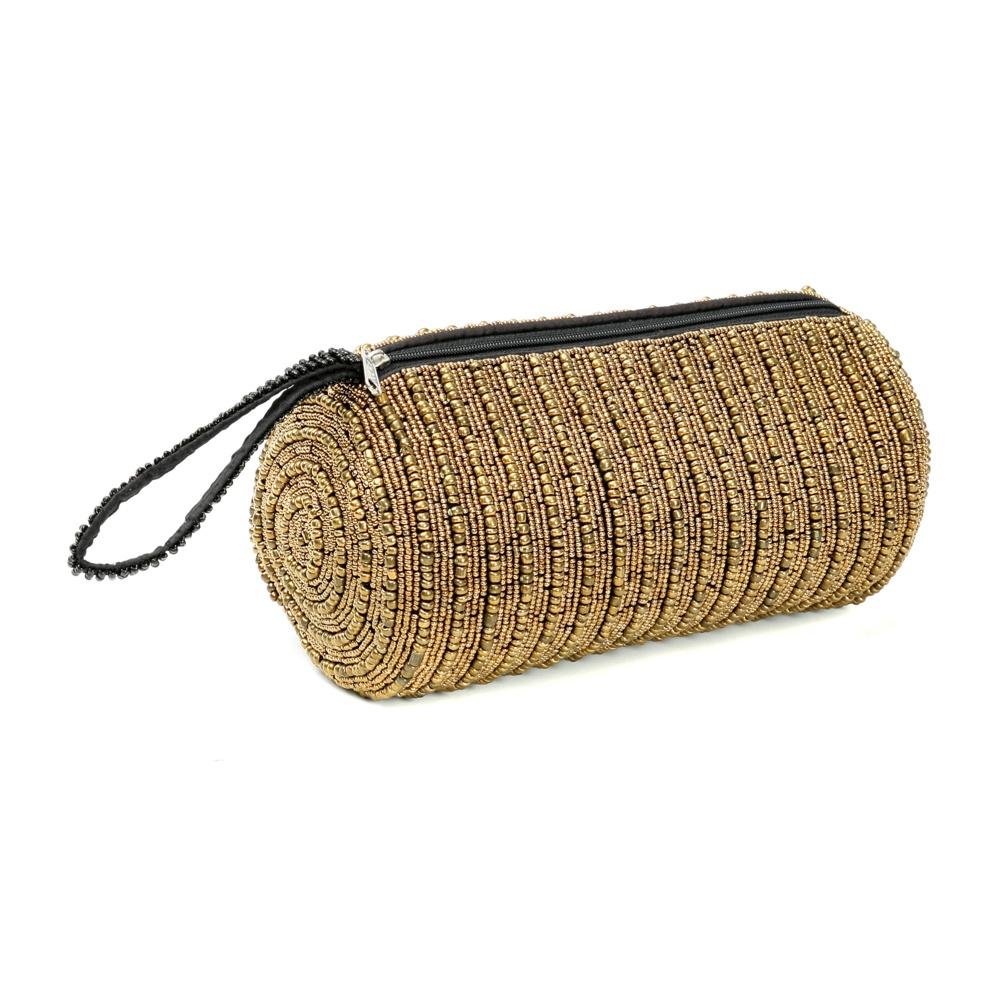 FAIR TRADE CLUTCH | GOLD - Green Design Gallery