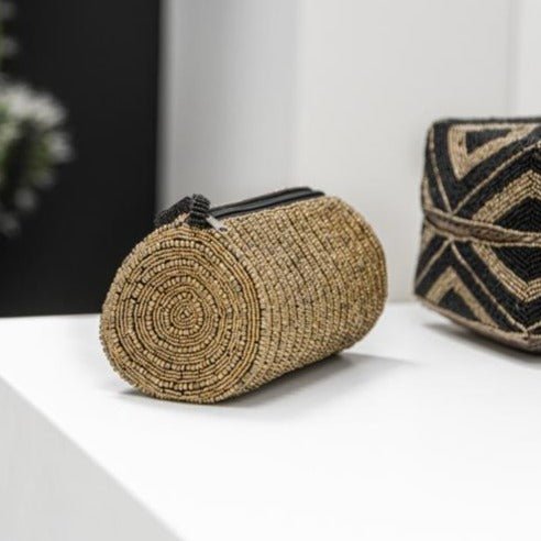 FAIR TRADE CLUTCH | GOLD - Green Design Gallery