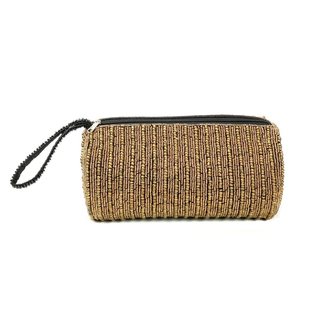 FAIR TRADE CLUTCH | GOLD - Green Design Gallery