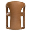 FIKILE DINING CHAIR | CERA COGNAC LEATHER - Green Design Gallery