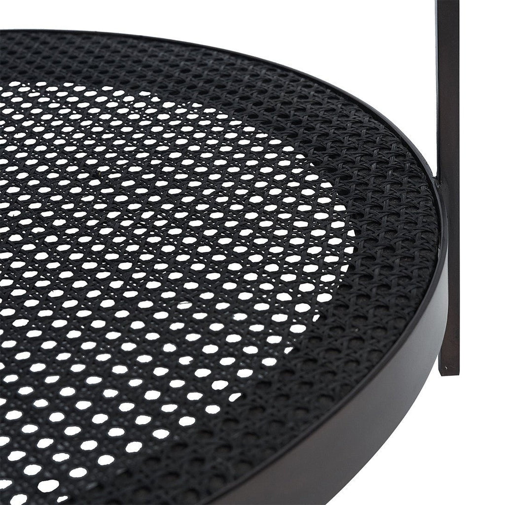 FLINT COFFEE TABLE | GLASS TOP | BLACK - Green Design Gallery