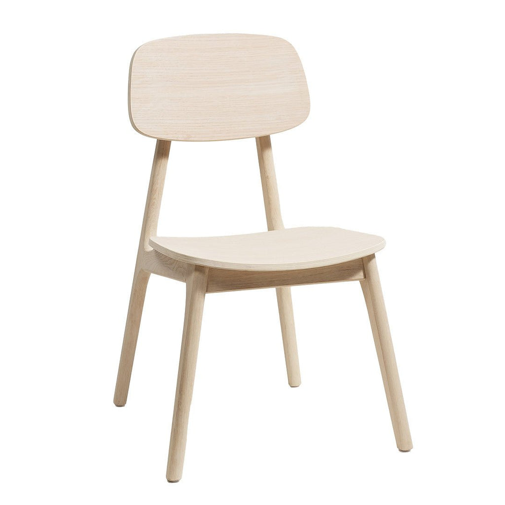 FLINT DINING CHAIR | WHITEWASH OAK - Green Design Gallery