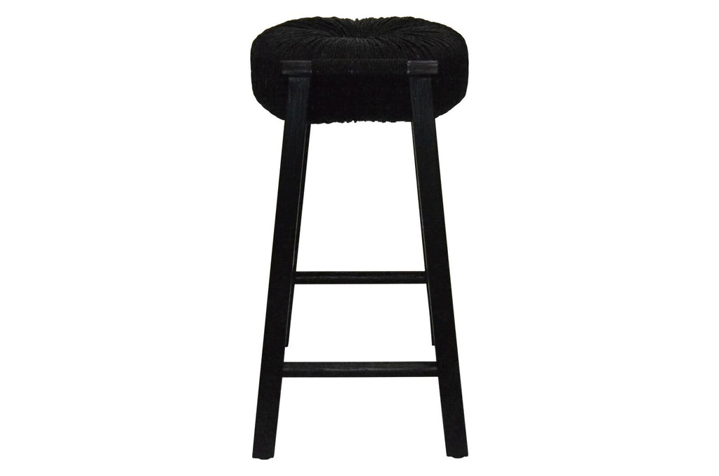 FLOAT HOLE BARCHAIR | BLACK | 2 HEIGHTS - Green Design Gallery
