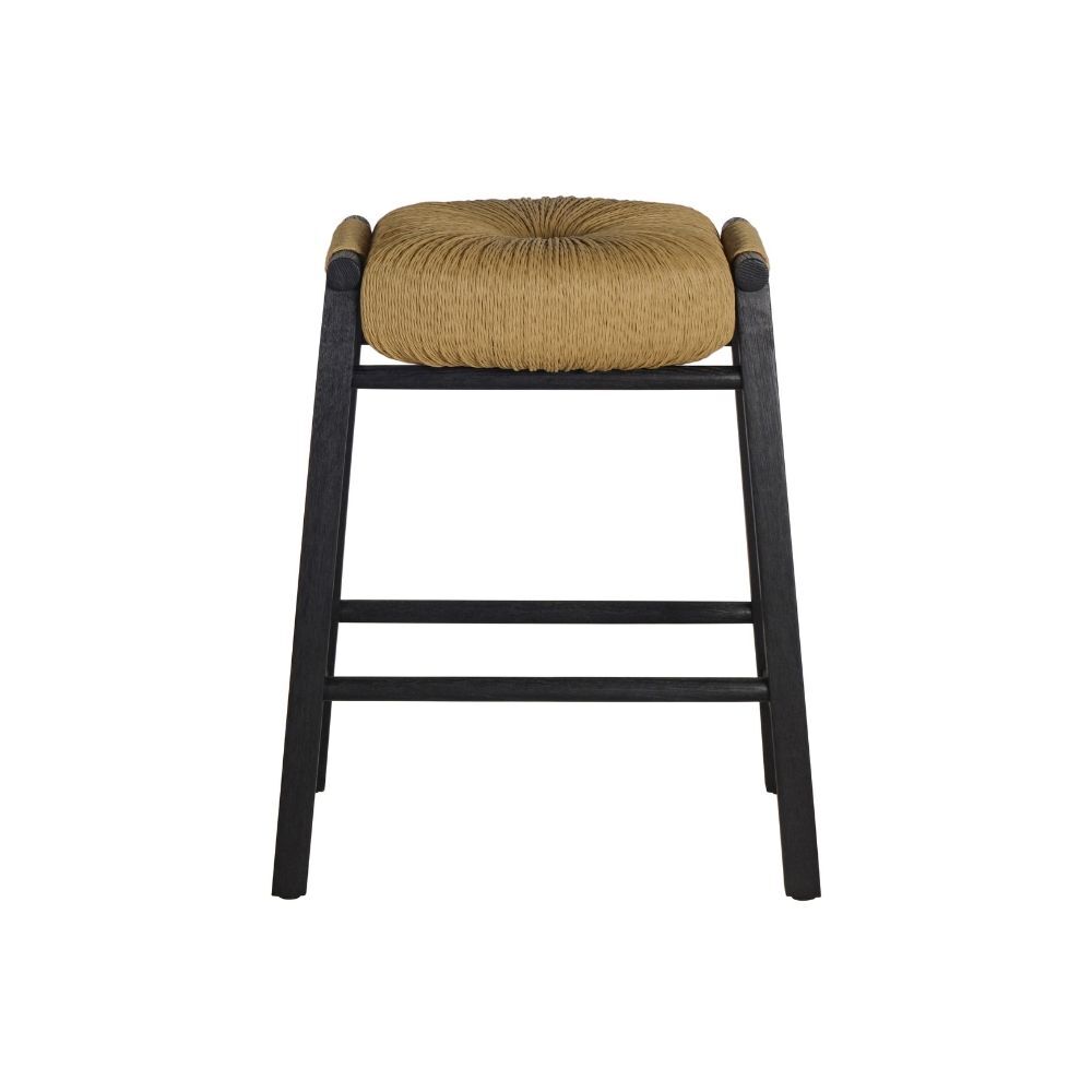 FLOAT HOLE BARCHAIR | NATURAL+BLACK | 2 HEIGHTS - Green Design Gallery