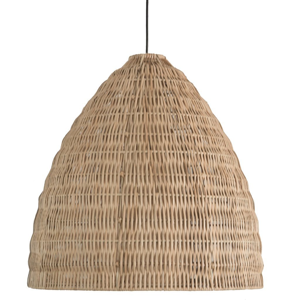 FOLK OVERSIZED PENDANT SHADE | NATURAL - Green Design Gallery