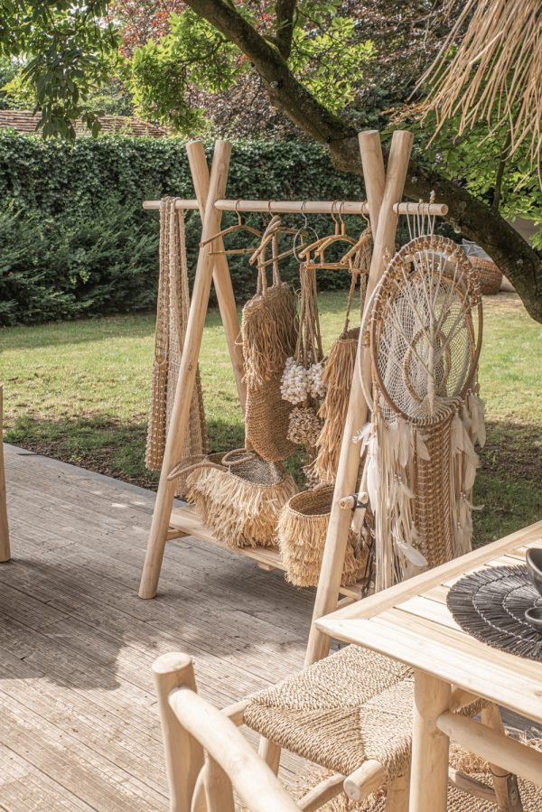 FRINGE RAFFIA TOTE - Green Design Gallery