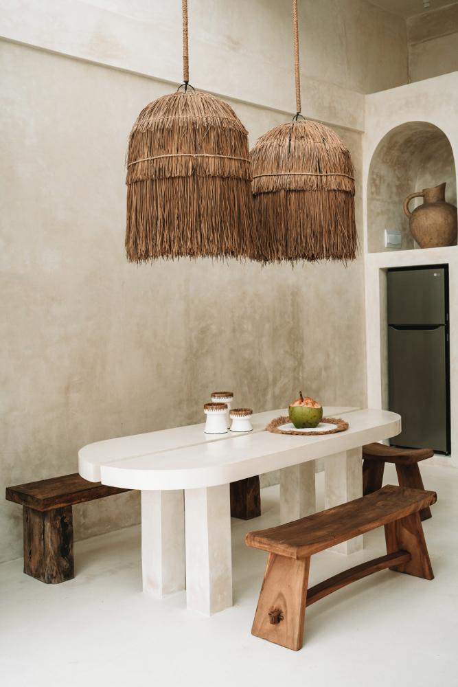 FROUFROU PENDANT SHADE | NATURAL | XL - Green Design Gallery