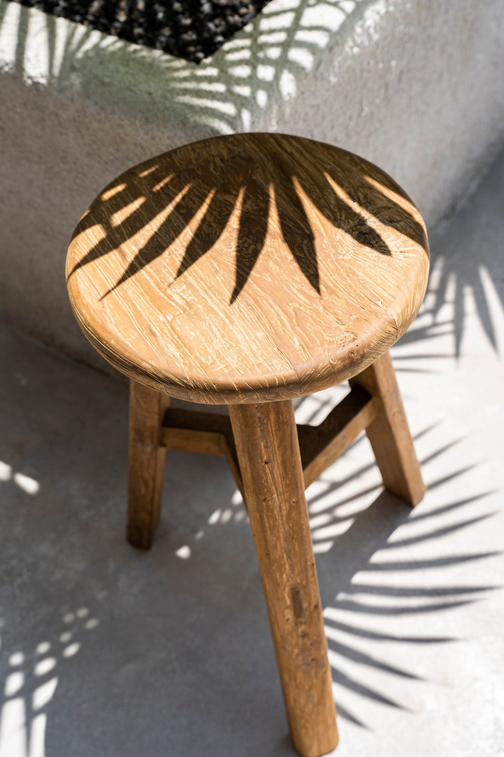 FUSUMA BAR STOOL | RECLAIMED TEAK | IN-OUTDOORS - Green Design Gallery