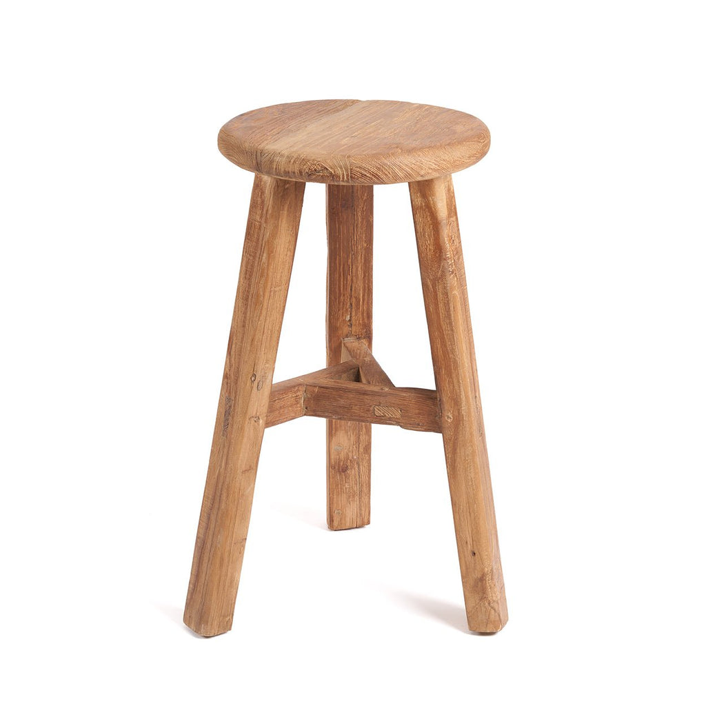 FUSUMA BAR STOOL | RECLAIMED TEAK | IN-OUTDOORS - Green Design Gallery