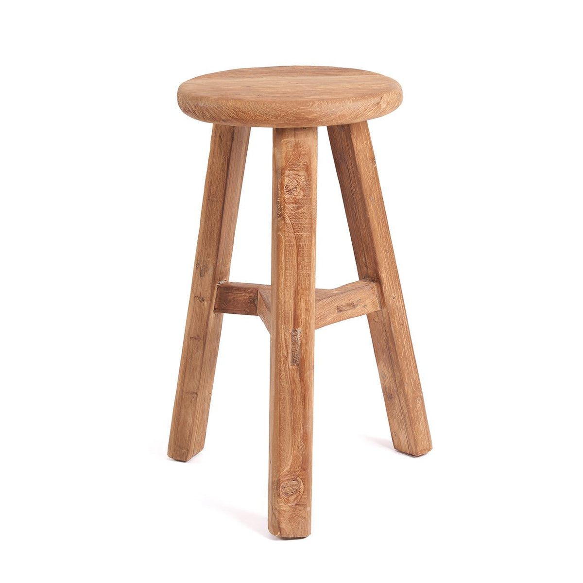 FUSUMA BAR STOOL RECLAIMED TEAK IN-OUTDOORS– Green Design Gallery