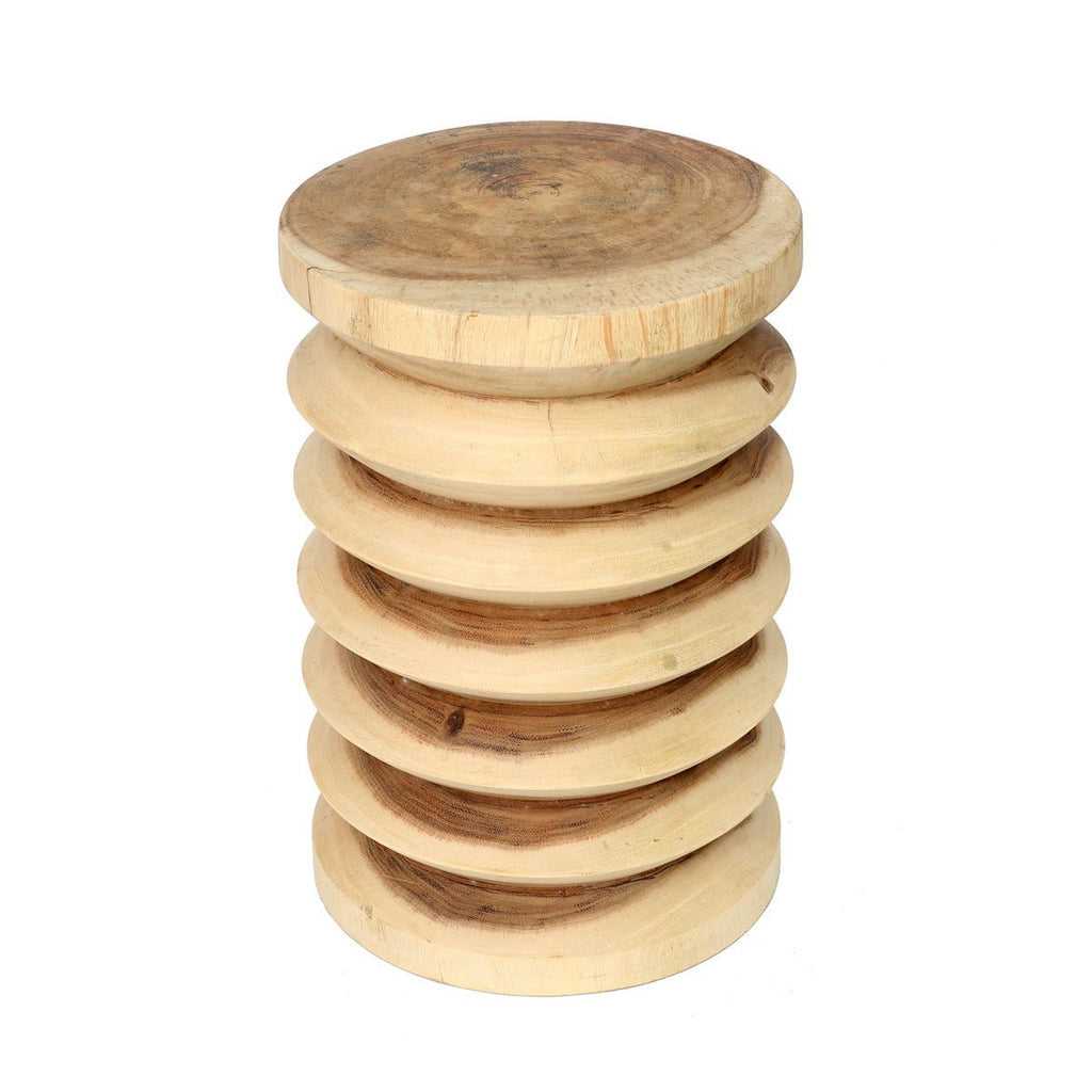 GALAPAGOS SIDE TABLE + STOOL | NATURAL - Green Design Gallery