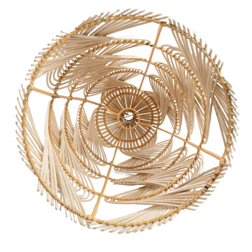 GARAFFA PENDANT + FLOOR LAMP SHADE | NATURAL | 2 SIZES - Green Design Gallery