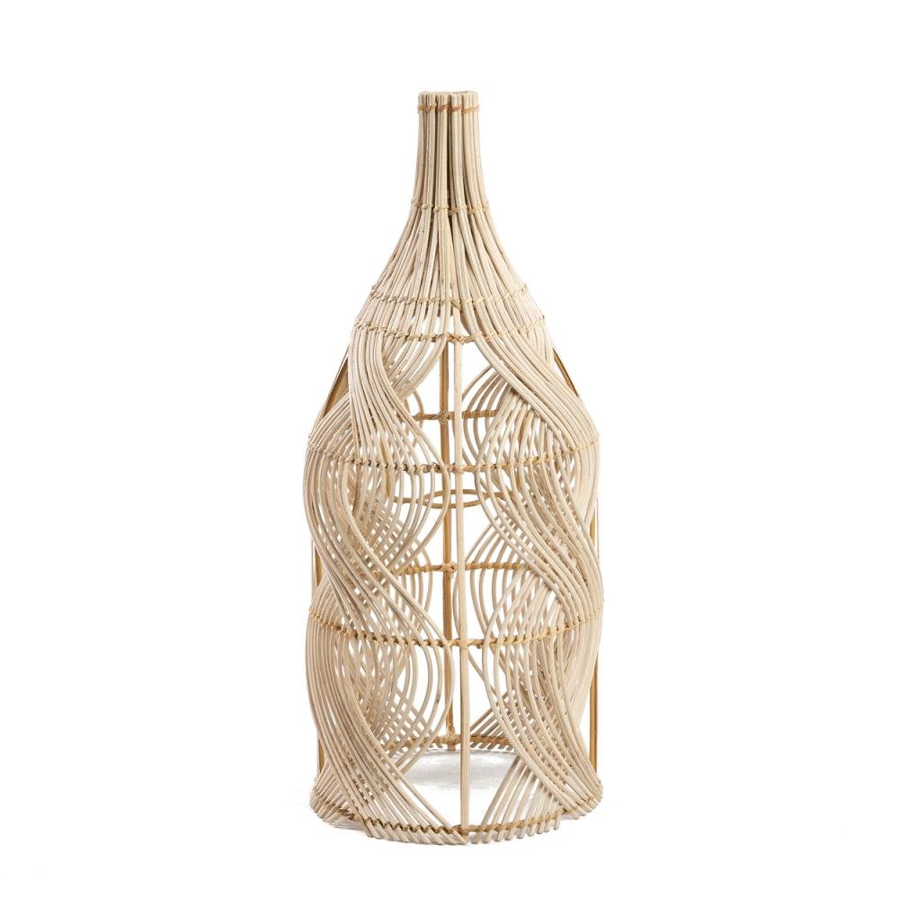 GARAFFA PENDANT + FLOOR LAMP SHADE | NATURAL | 2 SIZES - Green Design Gallery