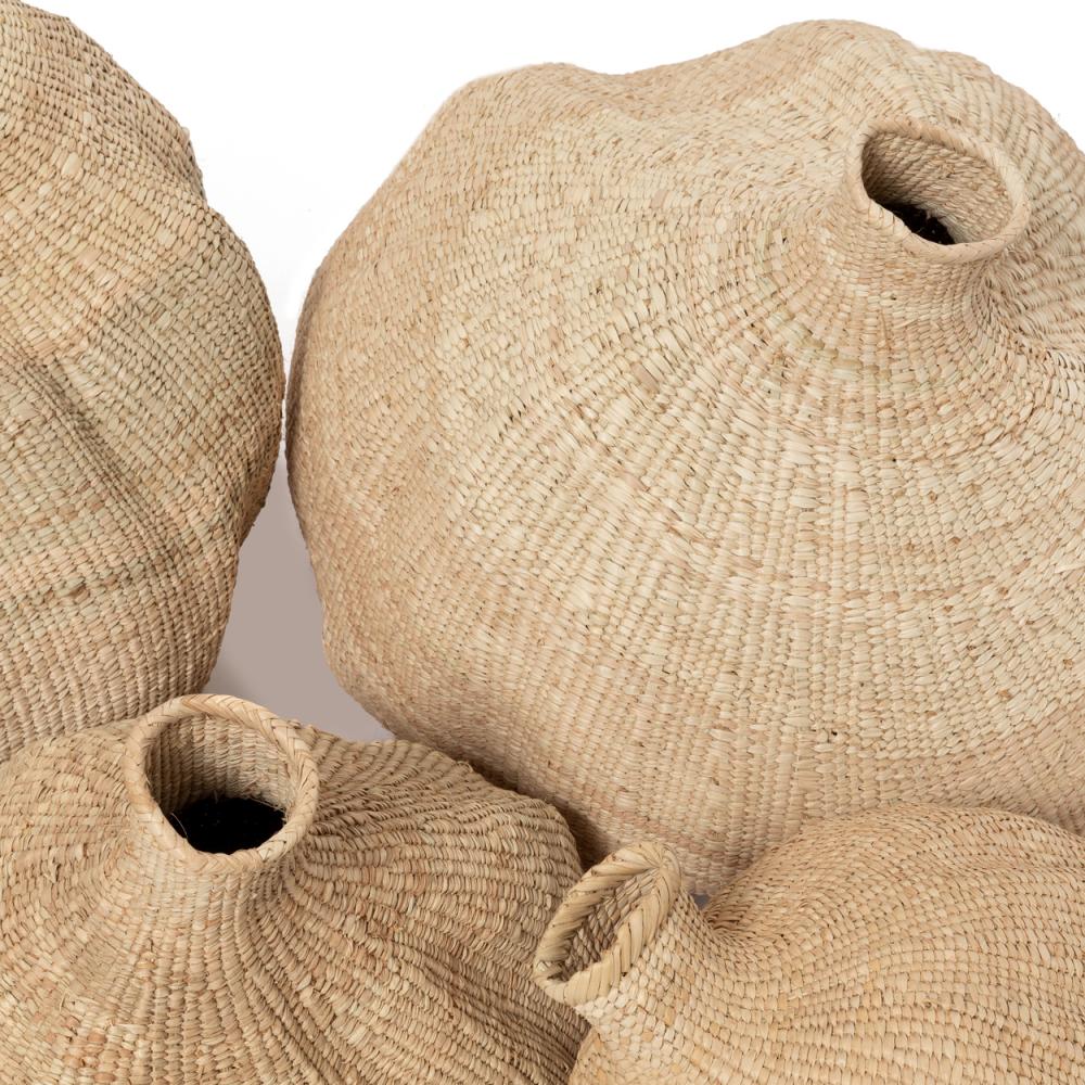 GARLIC GOURD BASKETS | FAIR TRADE | 4 SIZES - Green Design Gallery