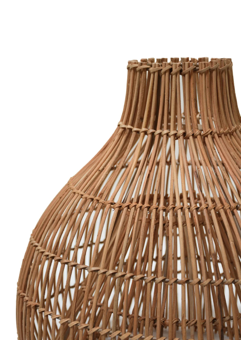GILI PENDANT SHADE | NATURAL RATTAN - Green Design Gallery