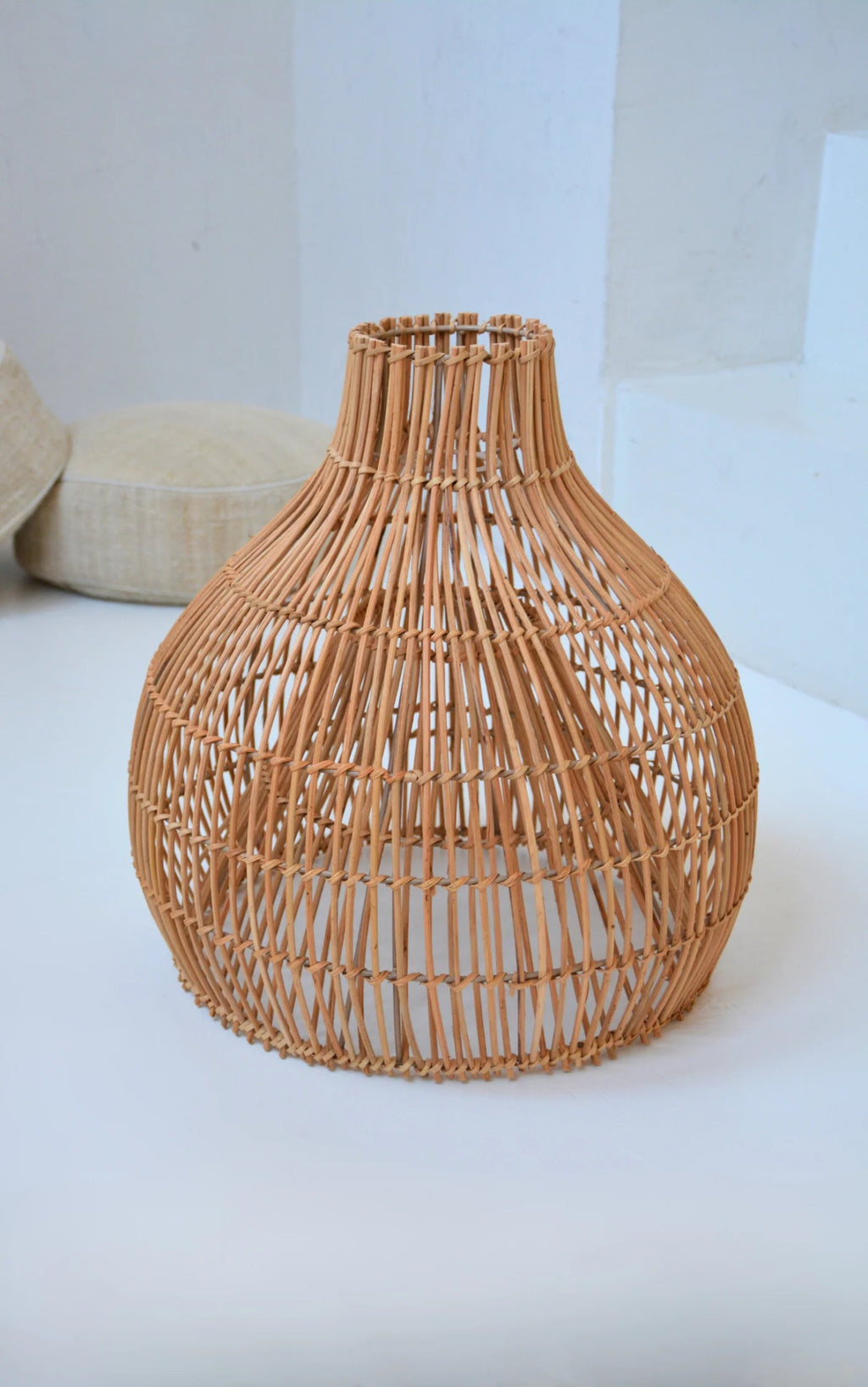 GILI PENDANT SHADE | NATURAL RATTAN - Green Design Gallery