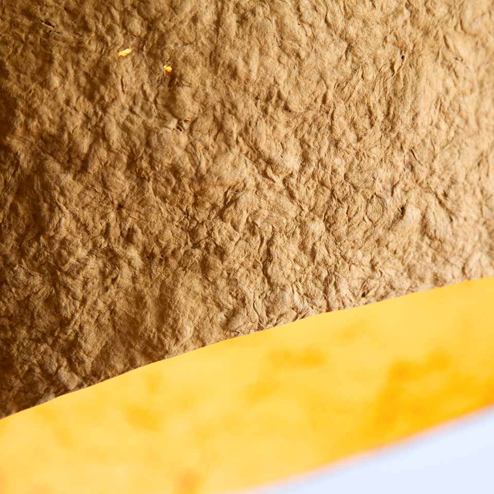 GLOBE PENDANT LAMP | PAPIER MACHÉ | 7 COLORS - Green Design Gallery