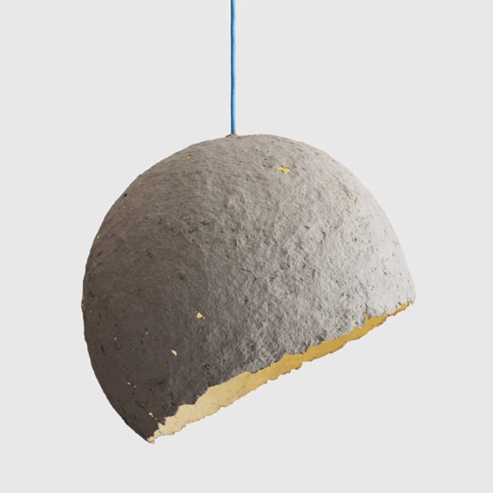 GLOBE PENDANT LAMP | PAPIER MACHÉ | 7 COLORS - Green Design Gallery