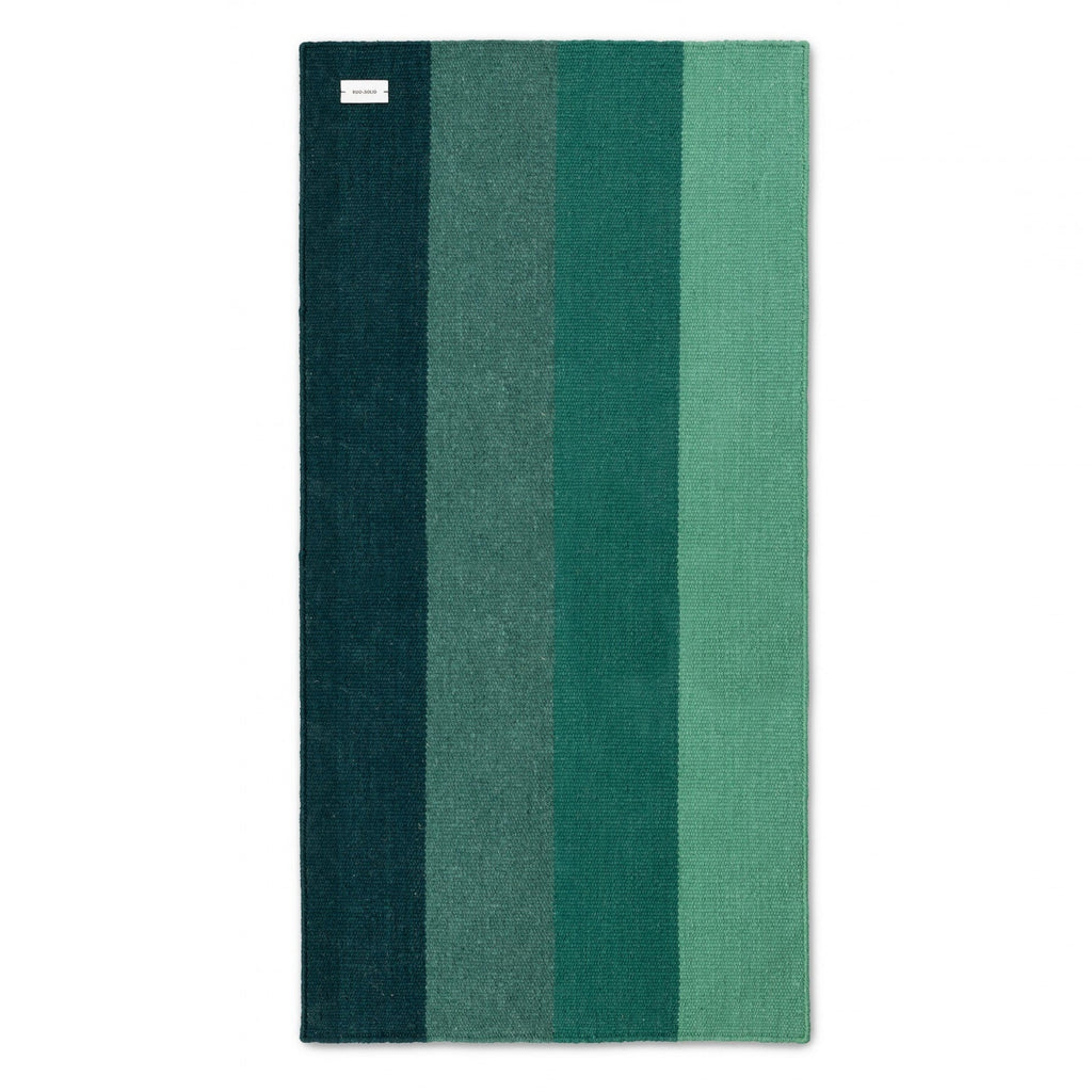 GRADIENT FOREST RUG - Green Design Gallery