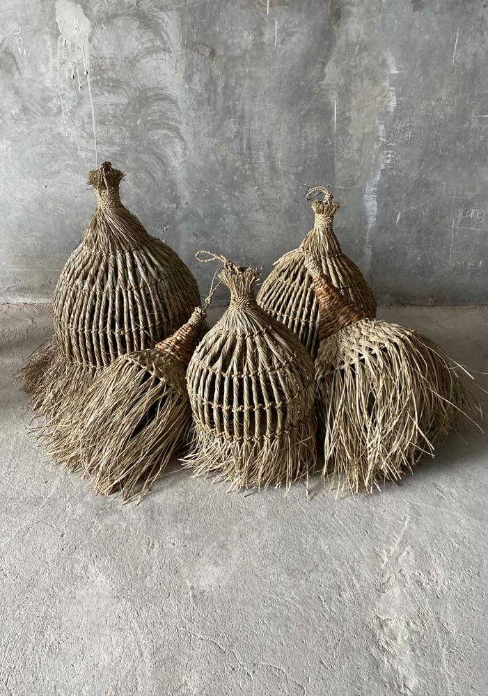 GUAGUA PENDANT SHADE | NATURAL | LARGE - Green Design Gallery