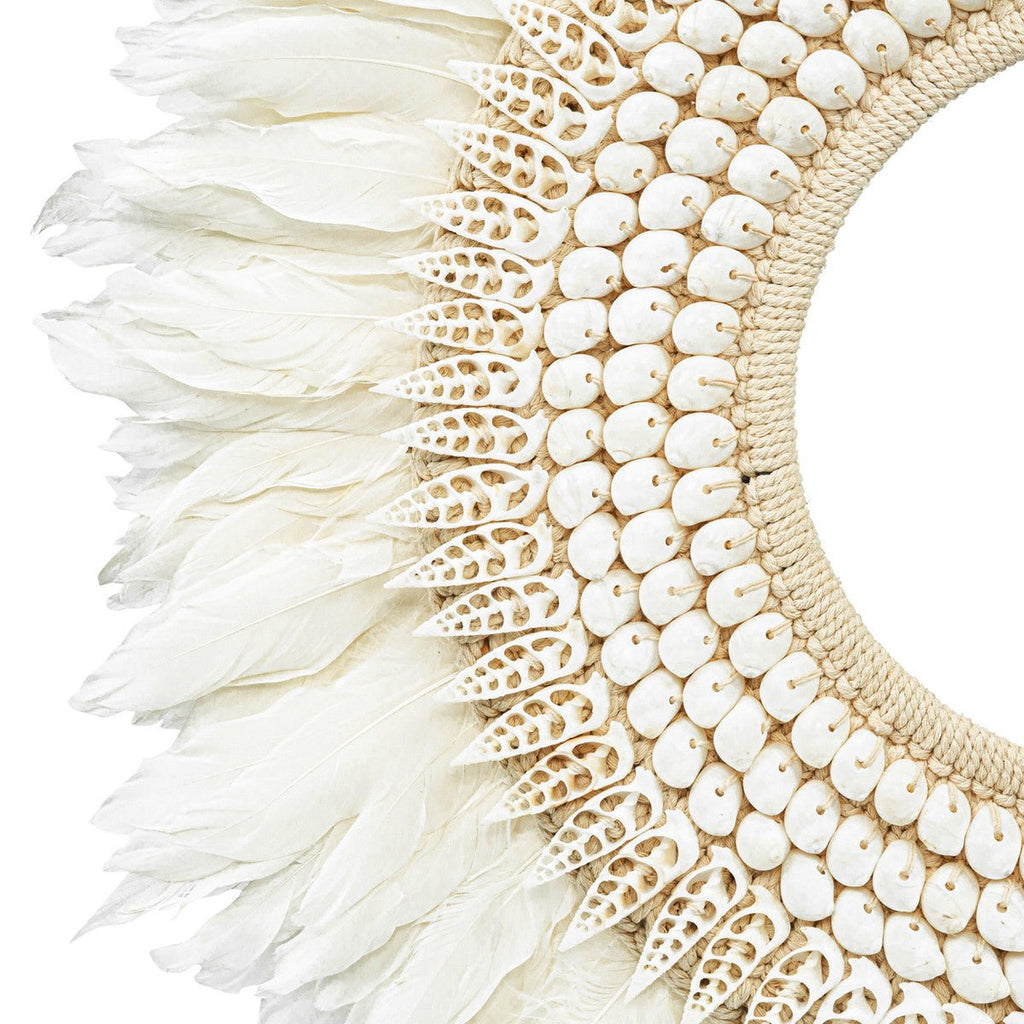 HAINAN FEATHER HOOP / LARGE - Green Design Gallery