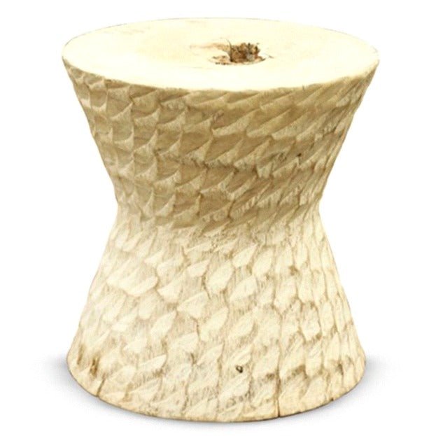 HAMMER STOOL + SIDE TABLE / NATURAL - Green Design Gallery