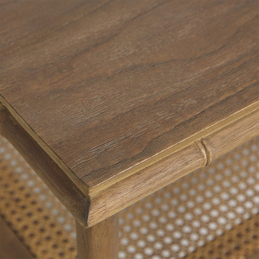 HAMPSHIRE COFFEE TABLE | CEDAR +RATTAN - Green Design Gallery